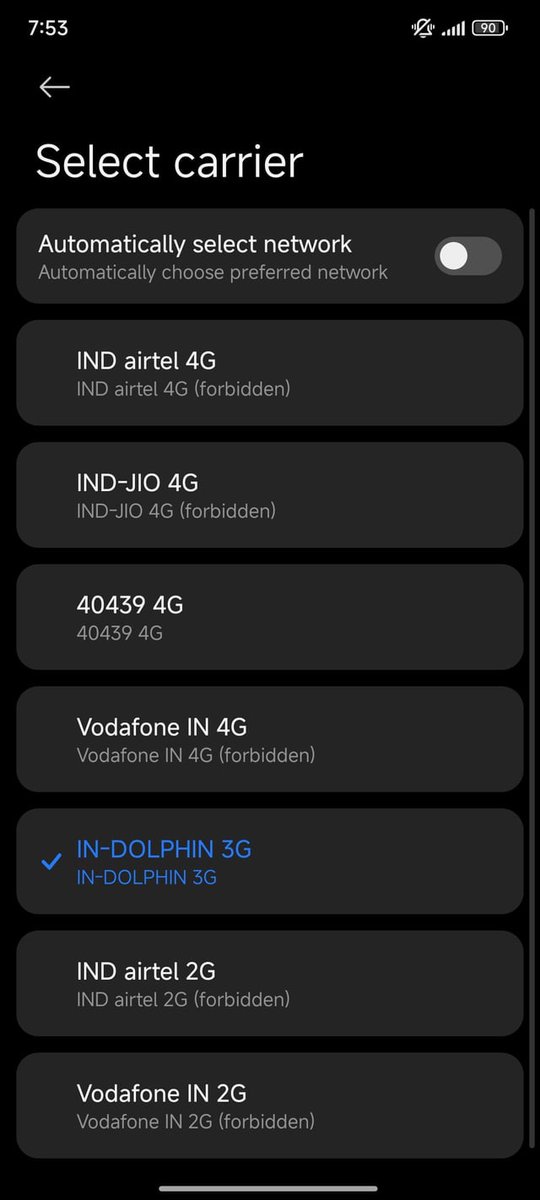 Blue_neb_'s tweet photo. @bsnl_care @BSNLCorporate please enable 4g on my sim card I live in Delhi ncr but can't connect to 40439 network my phone is supported for your band and frequency but can't latch onto 4g https://t.co/qNRqJ05Ec9