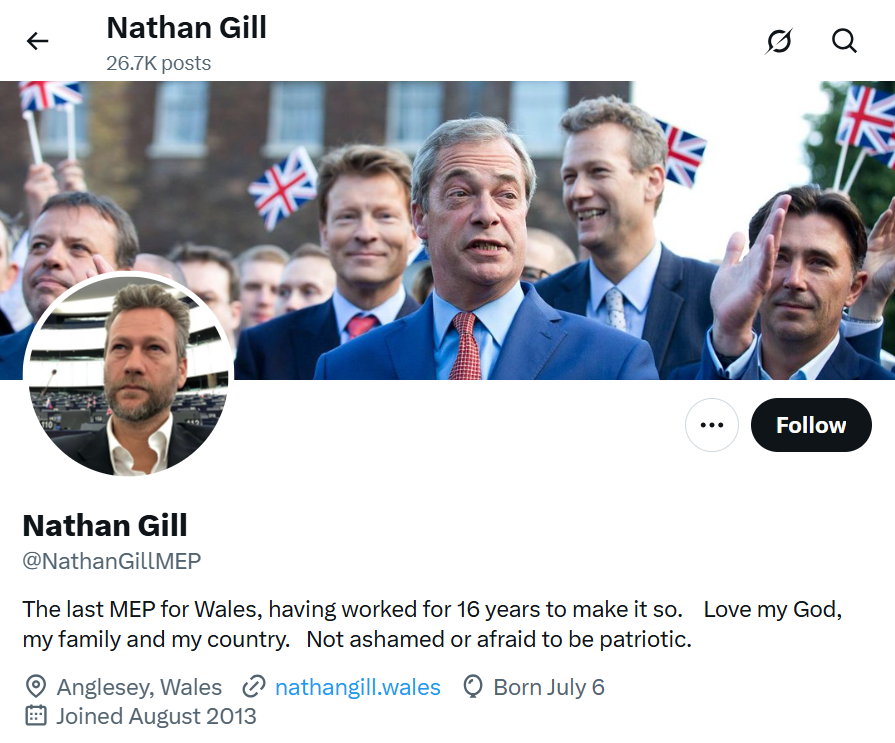 <a href="/TiceRichard/">Richard Tice MP 🇬🇧</a> Now that Gill has gone to jail, presumably this picture is going to sit on his X profile until he's released; you all look very happy...