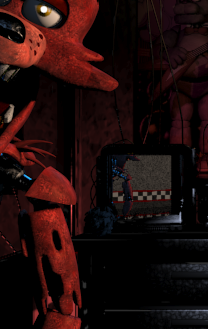 FazbearArchive_'s tweet photo. Faz-Fact: You can see Foxy's reflection in the monitors when he jumpscares you! https://t.co/eHvkohlIoc