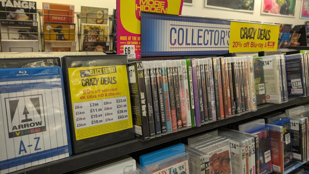 hmvTruro's tweet photo. 🚨Black Friday Offers🚨
20% off loads of Blu-ray and 4k UHD
#BlackFriday2025 https://t.co/DZ6IdNv73R