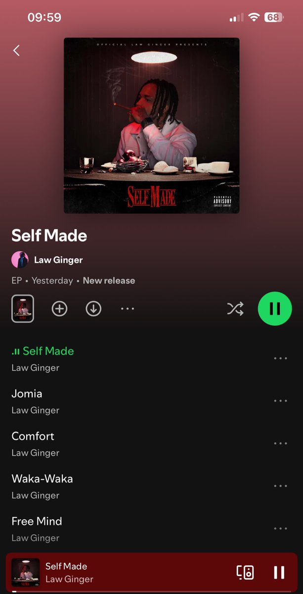 Lindiwe_Sambo's tweet photo. Law Ginger said ‘Self-Made’ and delivered a masterpiece. 🚨 Don’t sleep on this EP! #SelfMadeEp
https://t.co/K9eAcit1Zo https://t.co/tZLZuPv58f