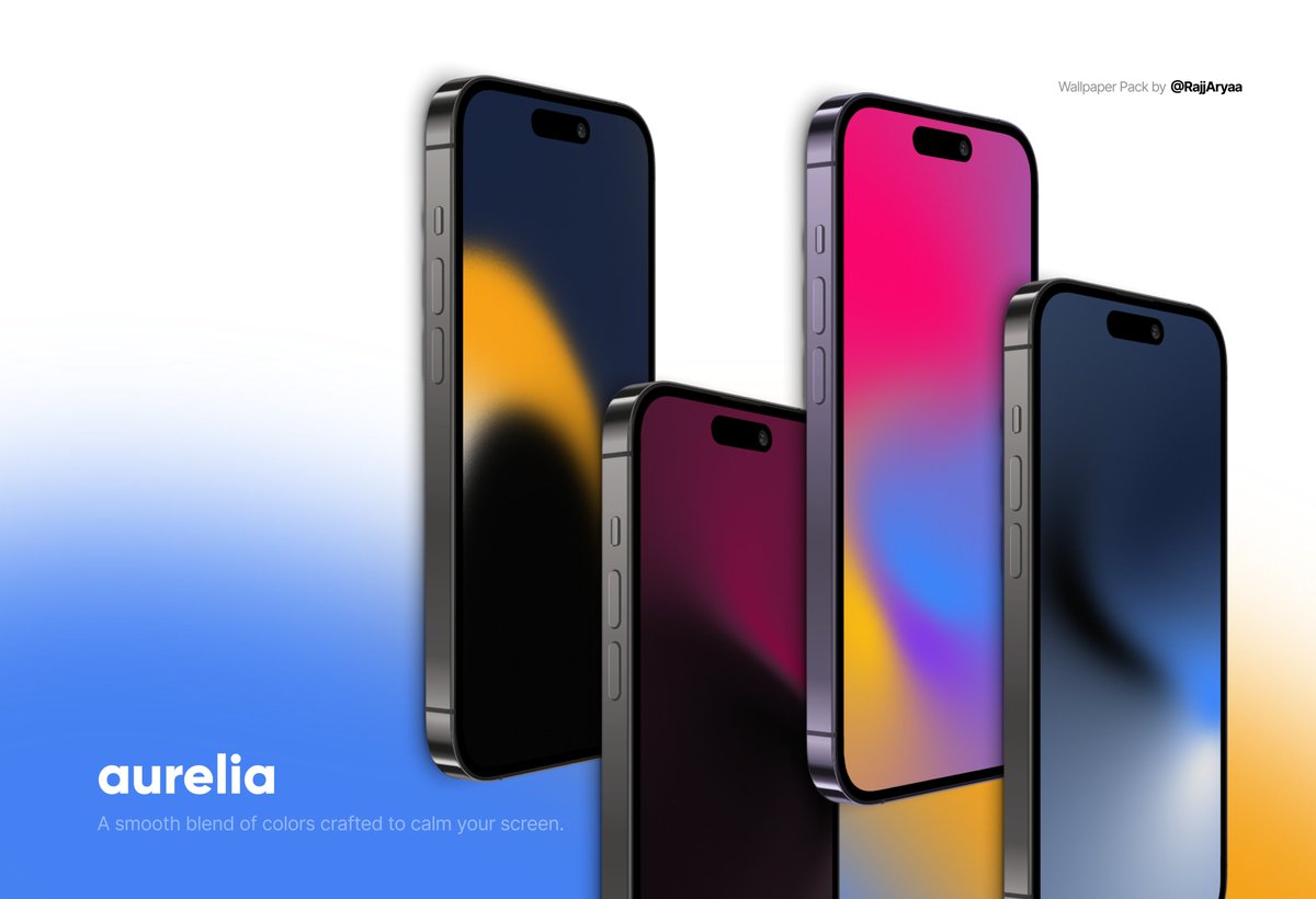 Aurelia just got bigger ✨
Mobile pack: 15 → now 30 wallpapers.
Desktop pack: 15 crisp walls.
Pick your pack or grab both — fresh update live now! 🌈

Get it here: rajjaryaa.gumroad.com/l/aurelia