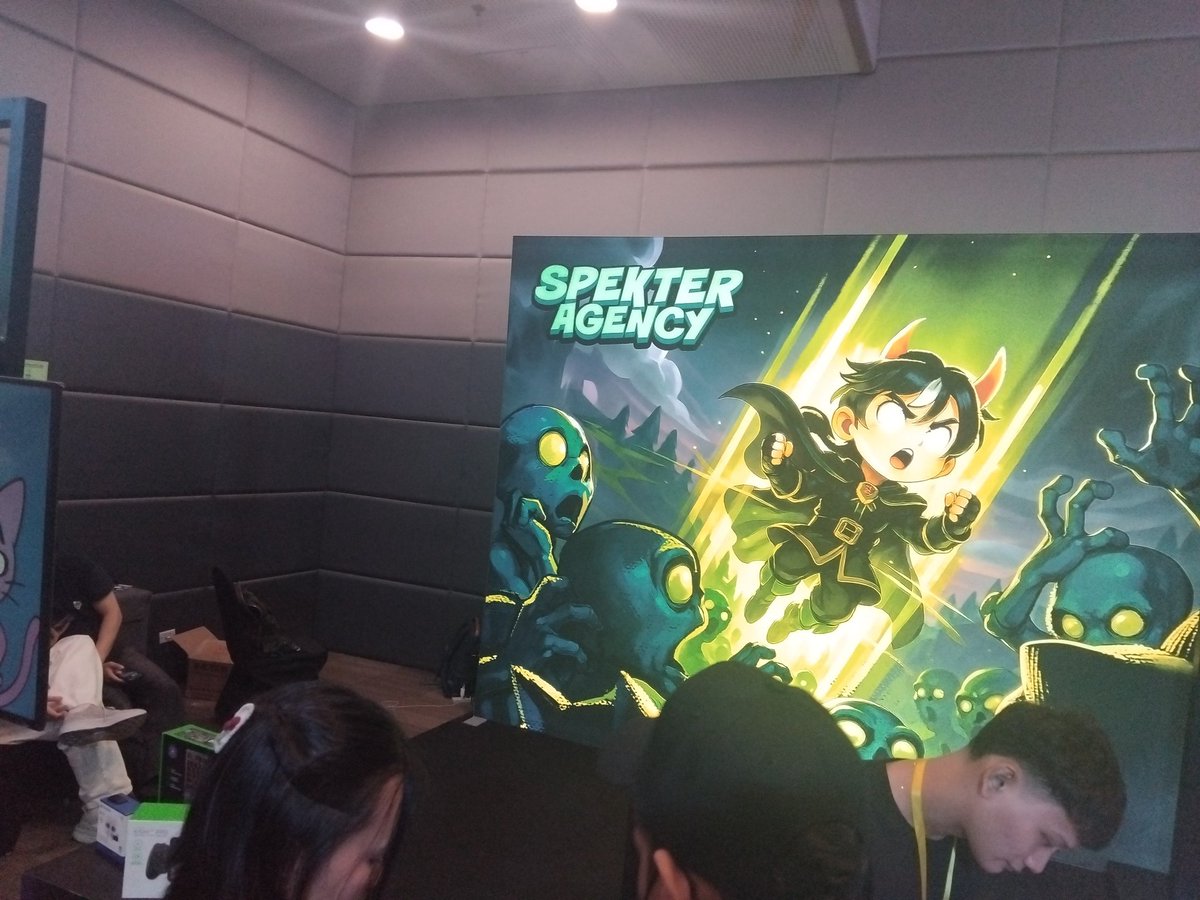 sam1rre's tweet photo. Here at the Spekter Agency Booth @SpekterAgency for YGGPlaySummit2025 

#YGGPlaySummit2025 https://t.co/UgCPmq1VsR