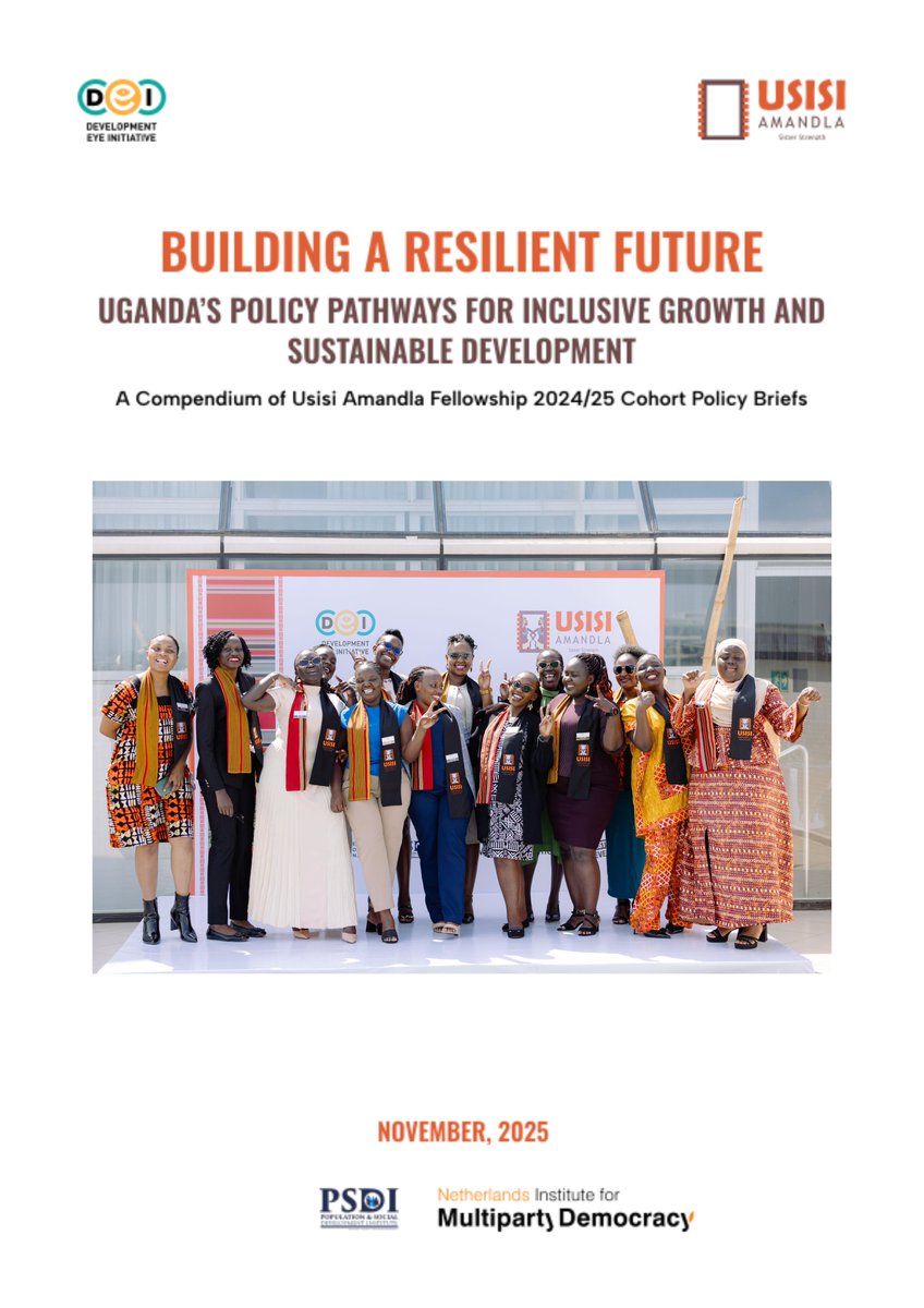 Yesterday, we celebrated a historic milestone — the graduation of the first cohort of the Usisi Amandla Fellowship, a programme designed to strengthen young women’s competence in influencing public policy processes in Uganda.

Over the past year, 18 brilliant young women have