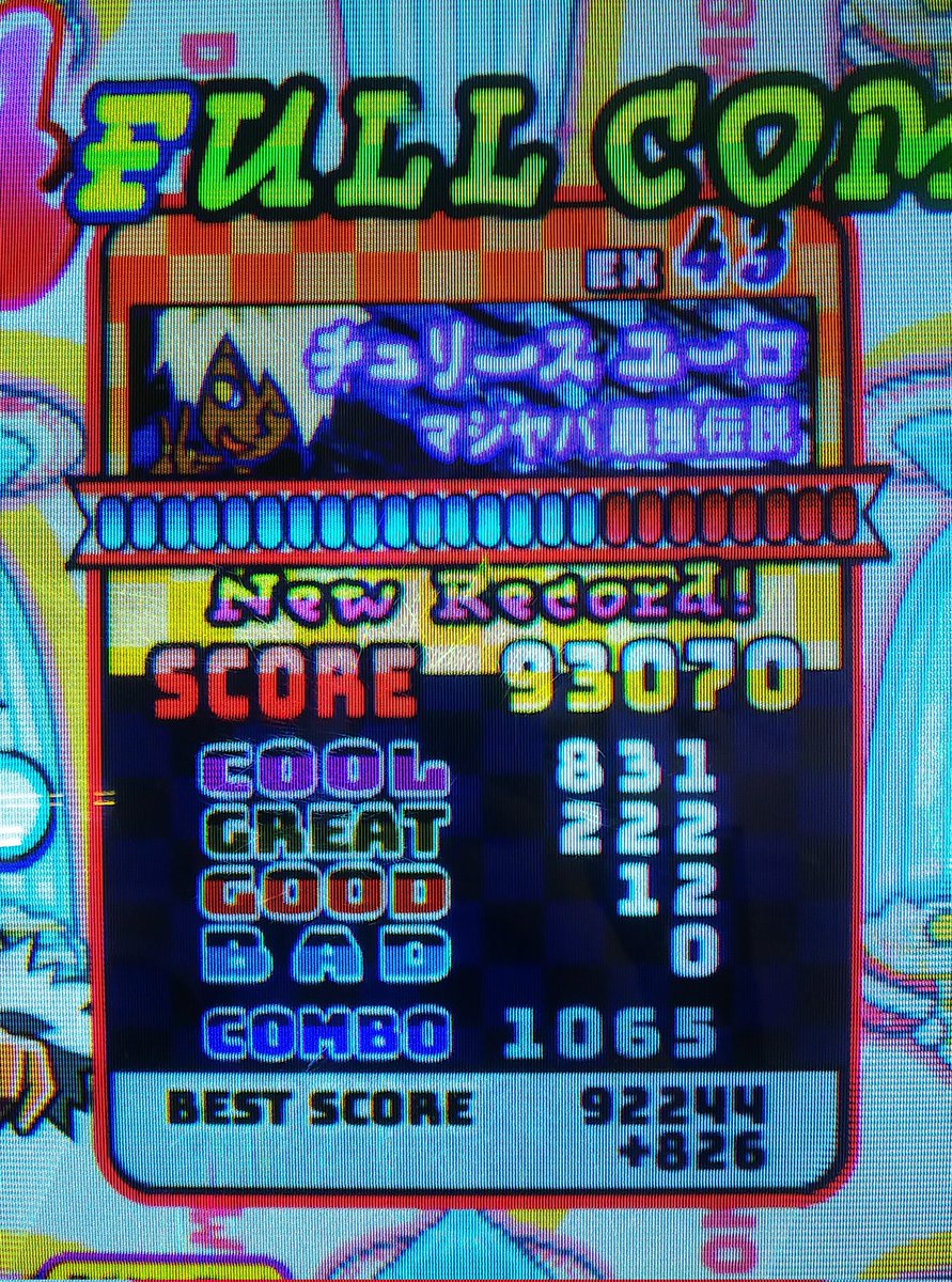 EDAMAME0129a's tweet image. こぼしやすいやつフルコン嬉しい✨