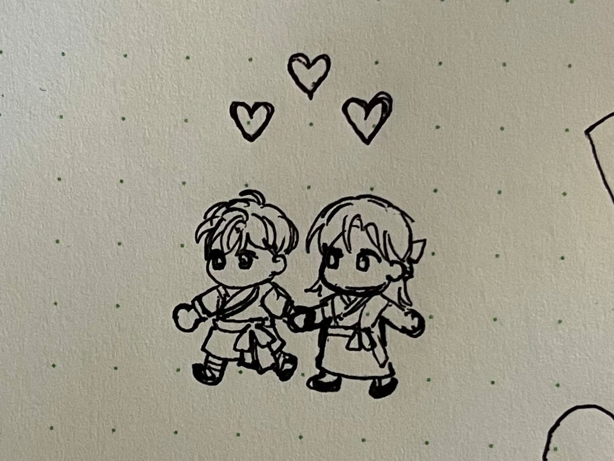 M0N6U3's tweet image. 돌멩님이 문도그려주심