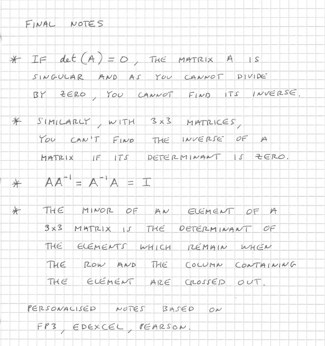 mathsproofs's tweet image. A full step-by-step derivation of the inverse of a 2×2 matrix — clear, precise, and logically built from first principles. 

🔍📐

The complete breakdown is here:

geometricbites.blogspot.com/2025/11/findin…