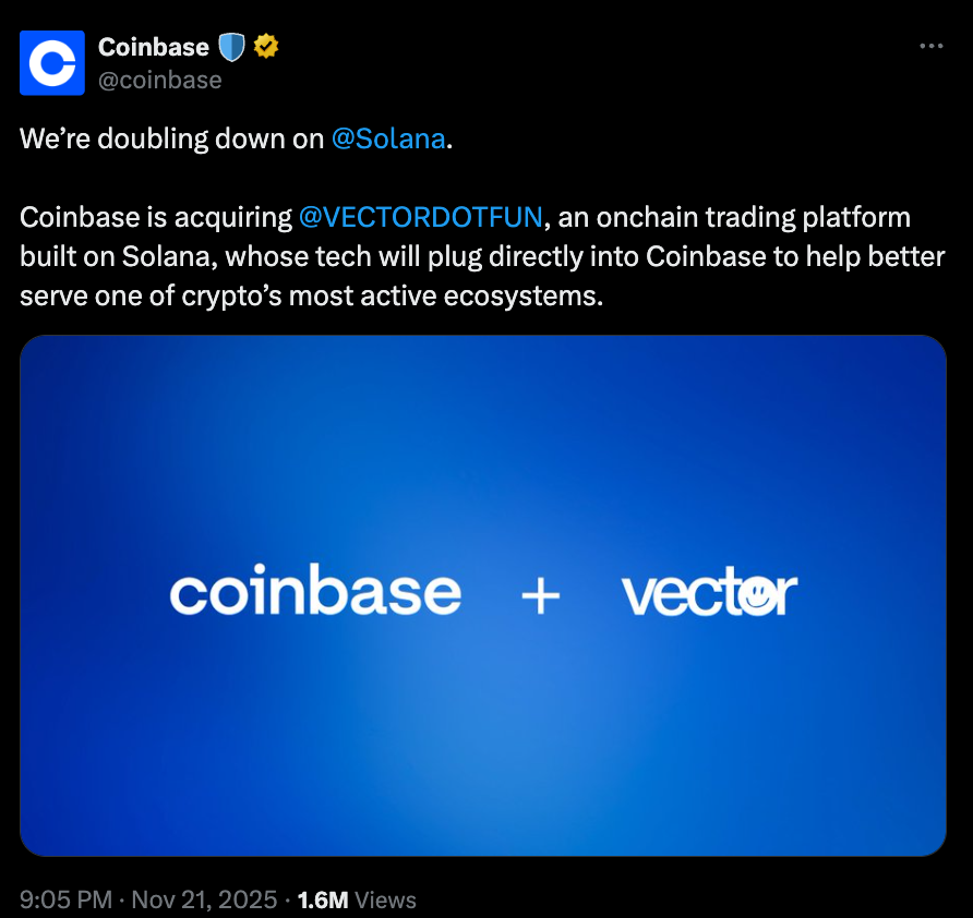 rickk_k5's tweet image. Coinbase昨晚官宣收购 @VECTORDOTFUN

$Paper
BYcs8bjoGv6m4LkRrpEDVbJvPESvP9A1migRmaDApump

这个是Vector一年前宣传视频里出现的他们创建的第一个彩蛋测试币（纸狗）！当时创始人还点赞了这个ca相关的推文

现在才10k地板价 叙事相当可以 收购热度coinbase互动概率很高…