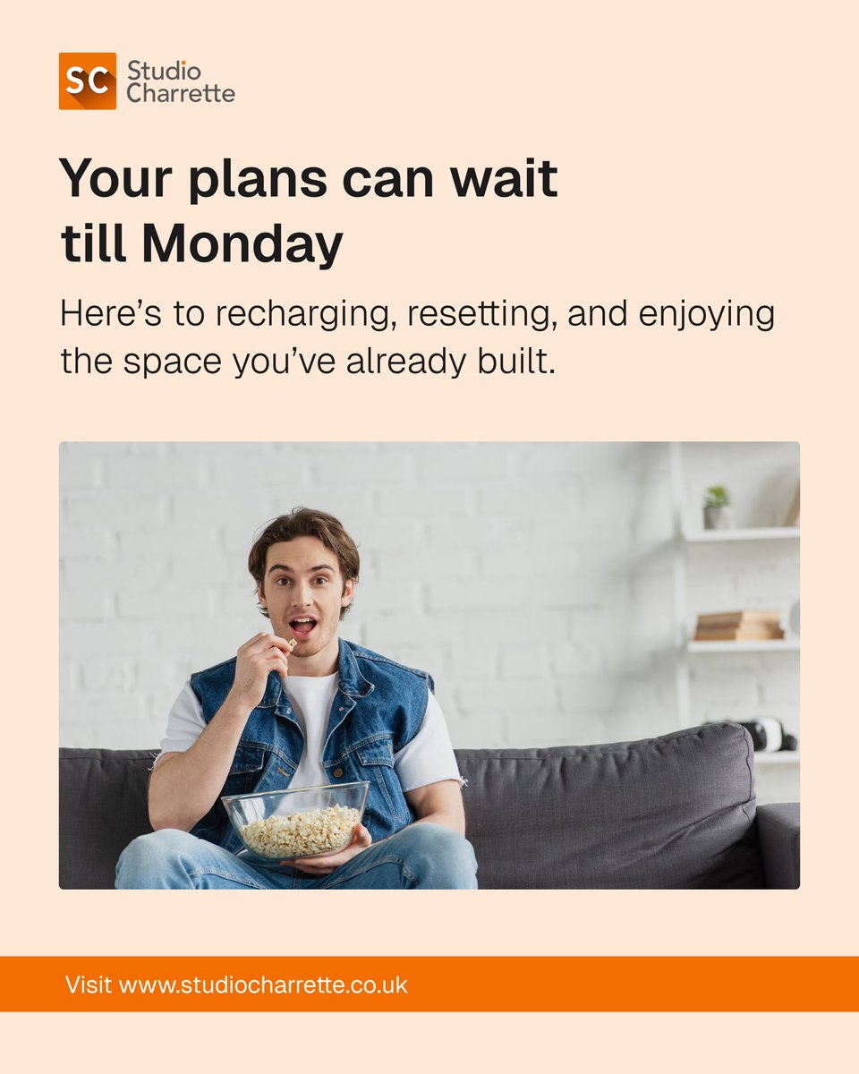 SCplanners's tweet image. Your plans can wait till Monday. 😉

Here’s to recharging, resetting, and enjoying the space you’ve already built.

#weekendmode #homegoals #studiocharrette