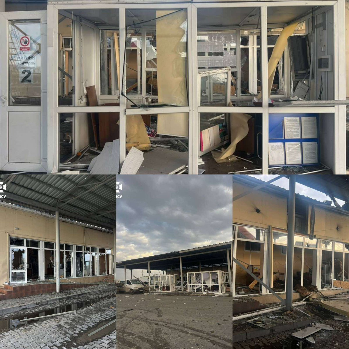 ⚡️Ukrainian State Border Service shared photos of the destruction at the Orlivka ferry checkpoint after the russian attack😢

👉Follow
<a href="/blyskavka_ua/">BLYSKAVKA</a>