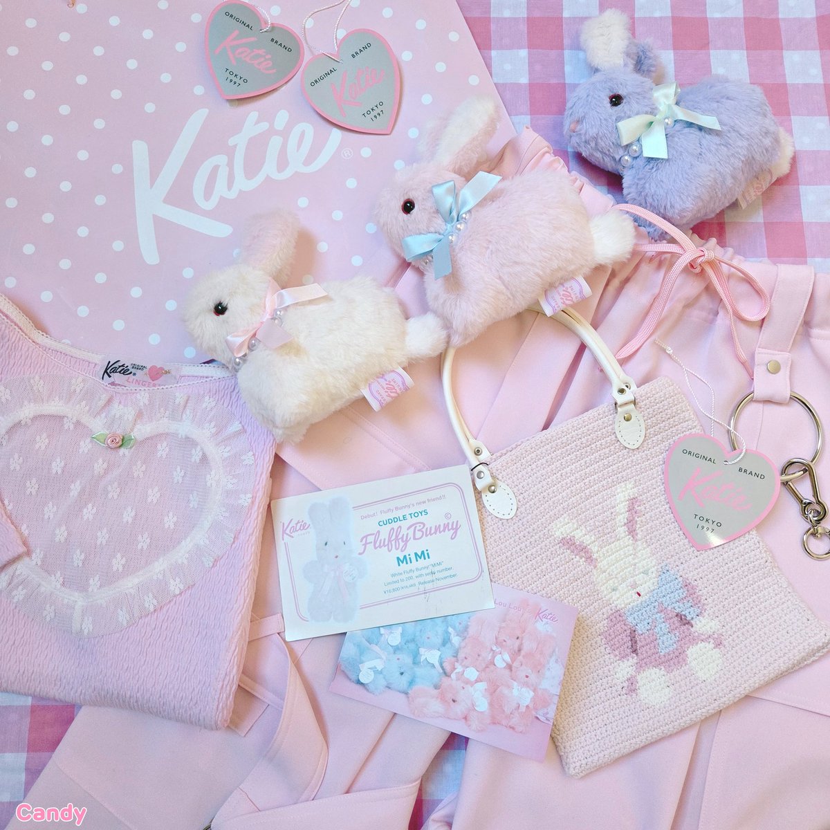 CandysDiner's tweet image. 🐇Katie Pop up store🕯️🎄

昨日仕事前にOPEN一番乗りでmichuさんと行って来た😉
うさぎだらけで可愛過ぎる空間でした💞
勿論MiMiも予約シタヨ🐰🩷