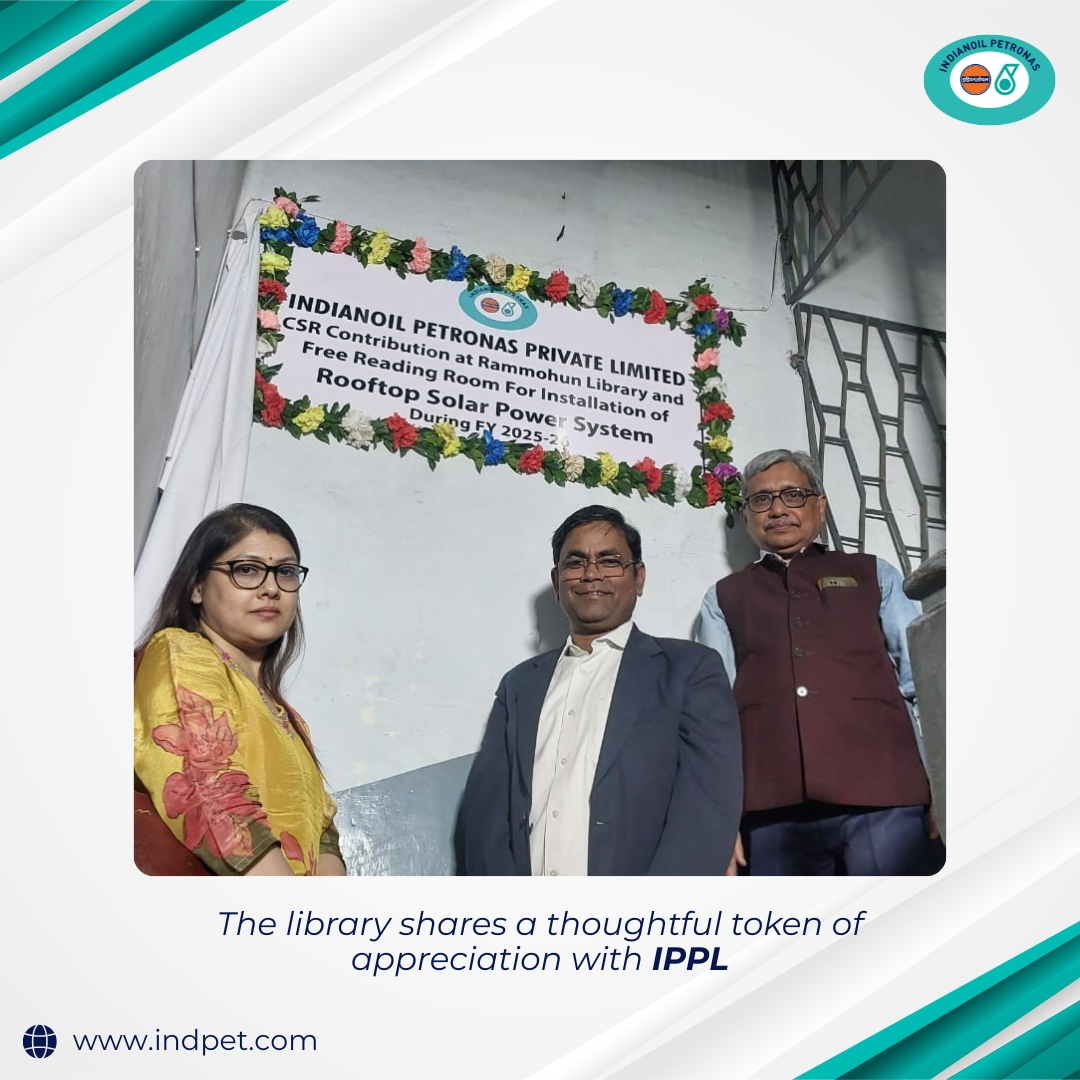 As part of our CSR commitment, IPPL has supported the installation of a 20.48-kW rooftop solar power system, helping the heritage institution embrace clean and sustainable energy. The new solar facility was inaugurated by our CEO, Mr. Pankaj Kumar.