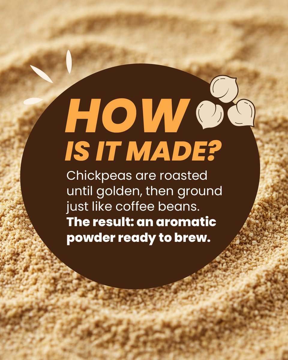 GlobalPulsesGPC's tweet image. Chickpeas aren’t just for hummus! Now they’re even becoming coffee. ☕

Roasted chickpeas can brew a rich, nutty, caffeine-free drink packed with protein, fiber and antioxidants. A sustainable option for reducing coffee dependence.

Would you try it?

#Pulses #GPC #ChickpeaCoffee