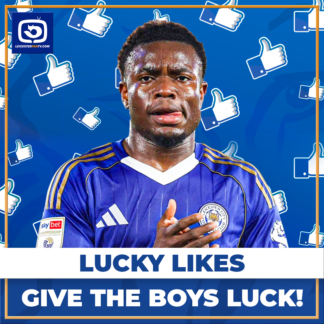 LeicesterFanTV's tweet image. LUCKY LIKES!!!
Give the boys some support by liking this post!
Does it work?! Why not!
#lcfc #leicester #stoke #championship