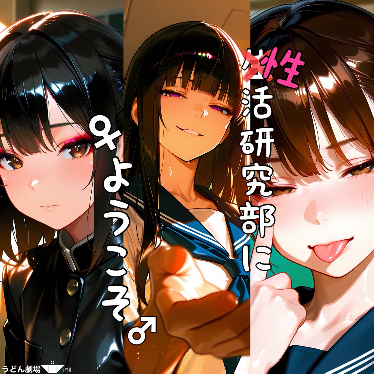 udon617AI's tweet image. 面白そうな物語が出来そうな予感・・・