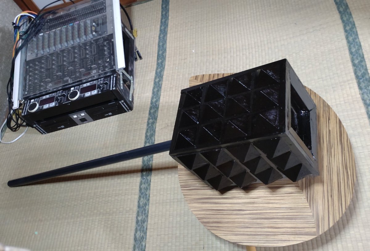 OTOOTA's tweet image. あみきちゃん@amikitsuneからの製造依頼
サカモトデイズ　学のミートハンマーバズーカ