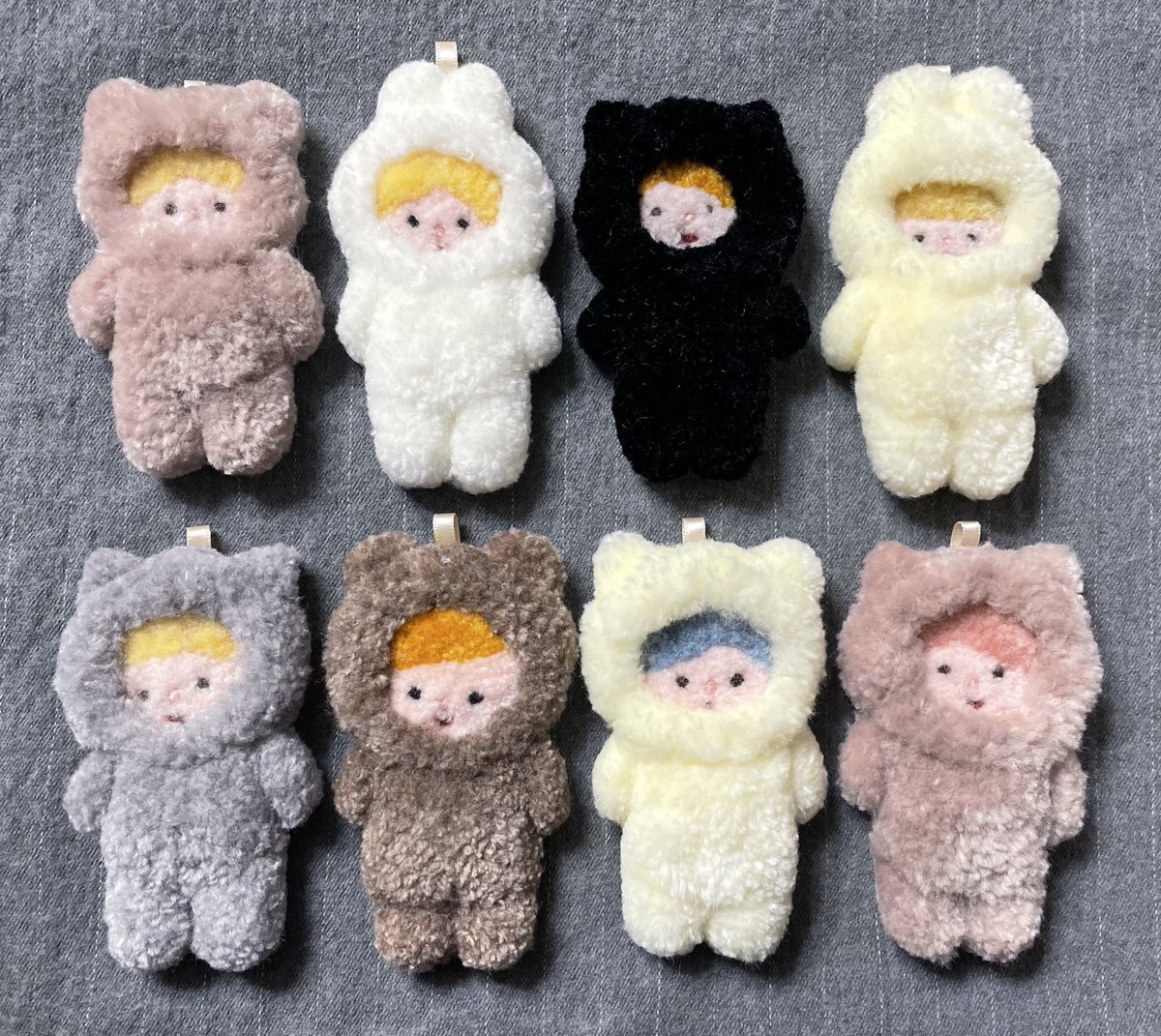 11月26〜12月7日開催の点滴堂企画展『毛皮の天使たち』わんわんブローチ以外にこの子たちも連れて行きます。

#milkypop.