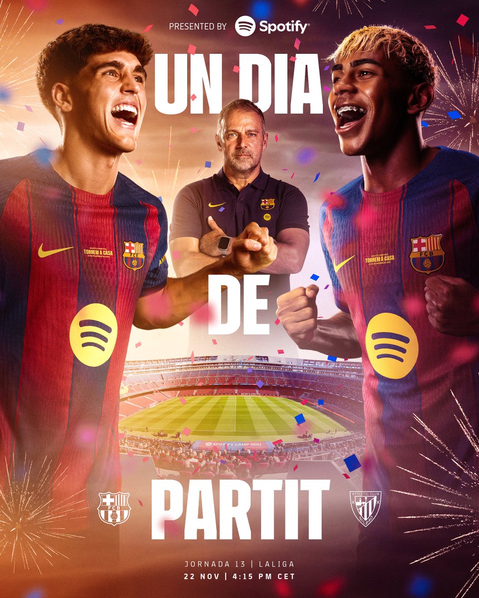 FCBarcelona's tweet image. 🏟️ 𝐓𝐎𝐑𝐍𝐄𝐌 𝐀 𝐂𝐀𝐒𝐀 🏟️