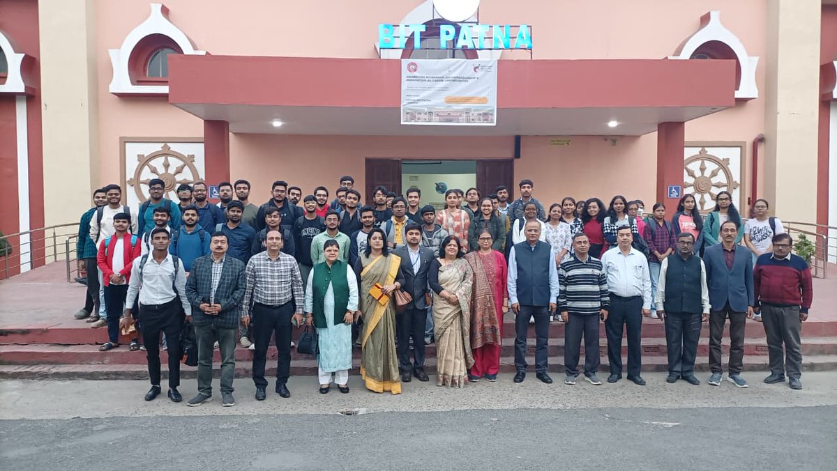 wecspatna's tweet image. Welcome to Wecs Association.
Contact- 7033967379
mail id- wecsorg1@gmail.com
Website- wecs.org.in
&quot;Glimpse of Yuva Udyami Bane Program&quot; held on 21st Nov.2025 at BIT Mesra,Patna.
