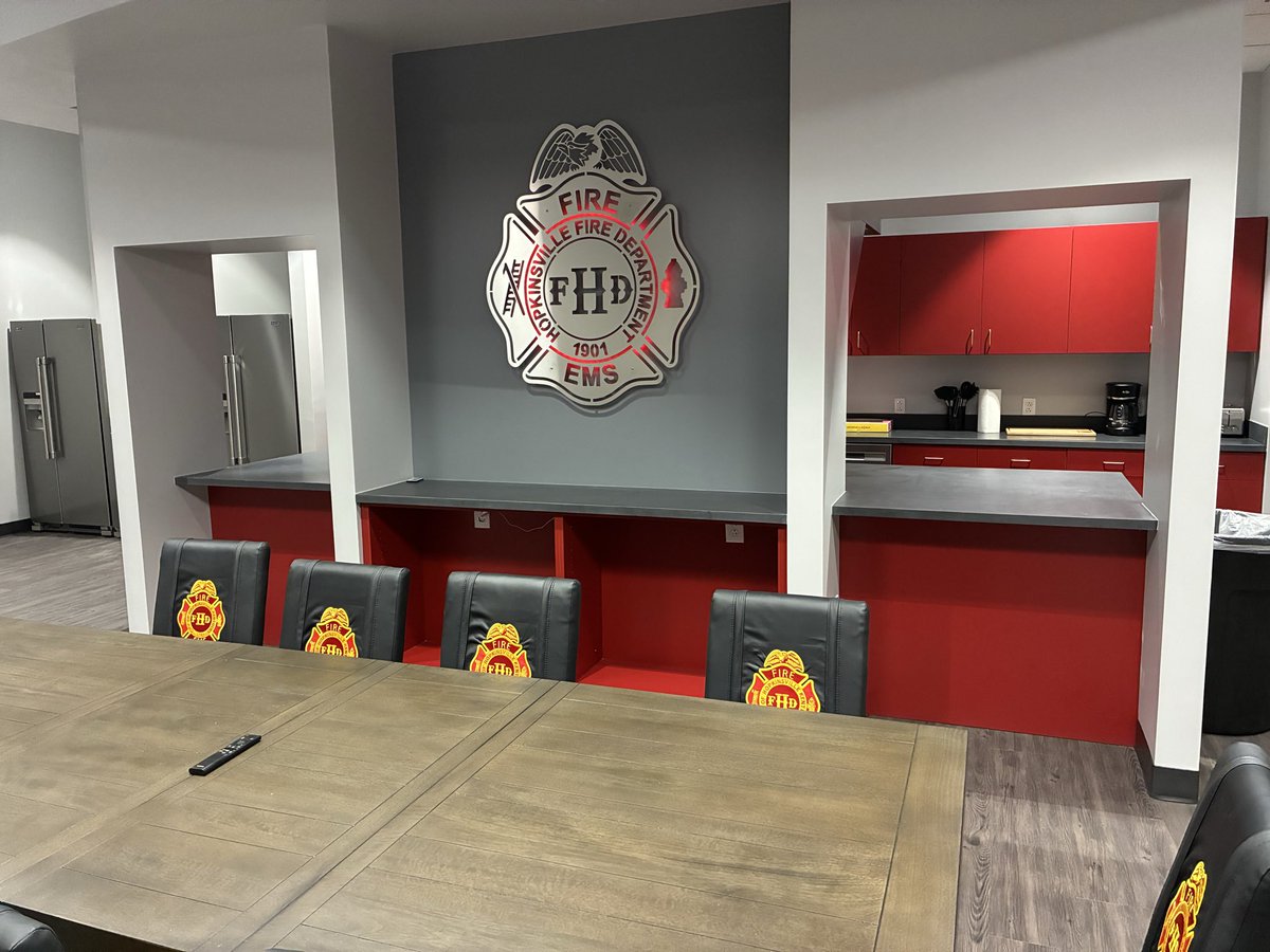 JrPosvic's tweet photo. Hopkinsville Fire Station 5 ribbon cutting ceremony.  It’s been a grind but worth it. https://t.co/9vlXtNIIoH