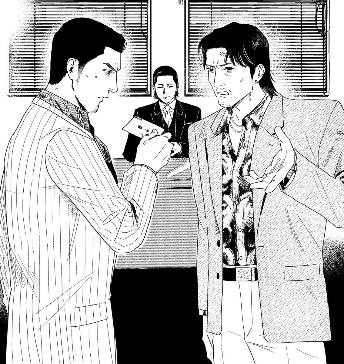 立華不動産組よかったな〜てたまに思い出に浸ってしまう。2枚目の漫画はバナさんてジャガーさんに出てたらジャガーさんと友達の天然系強キャラ枠だよねって話から描いた 
