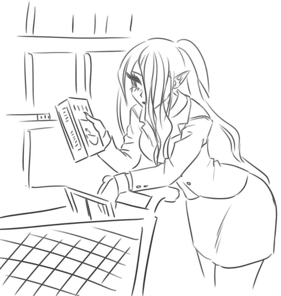 grocery after work
#art #sketches #fantroll #homestuckoc