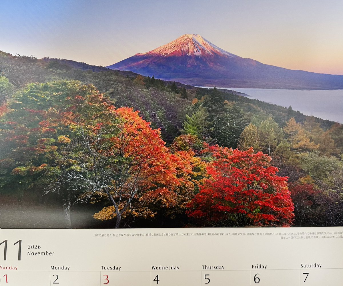 Canonさん株主優待 素敵な2026年カレンダー届きました ありがとうございます🙏 #株主優待 #キャノン #世界遺産 #日本株