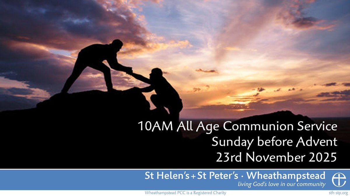 Join us tomorrow at 10am at St Helen's for our All Age Communion.  All welcome 
youtube.com/live/aSHhNZIdX…