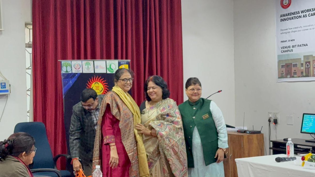 wecspatna's tweet image. Welcome to Wecs Association.
Contact- 7033967379
mail id- wecsorg1@gmail.com
Website- wecs.org.in
&quot;Glimpse of Yuva Udyami Bane Program&quot; held on 21st Nov.2025 at BIT Mesra,Patna.