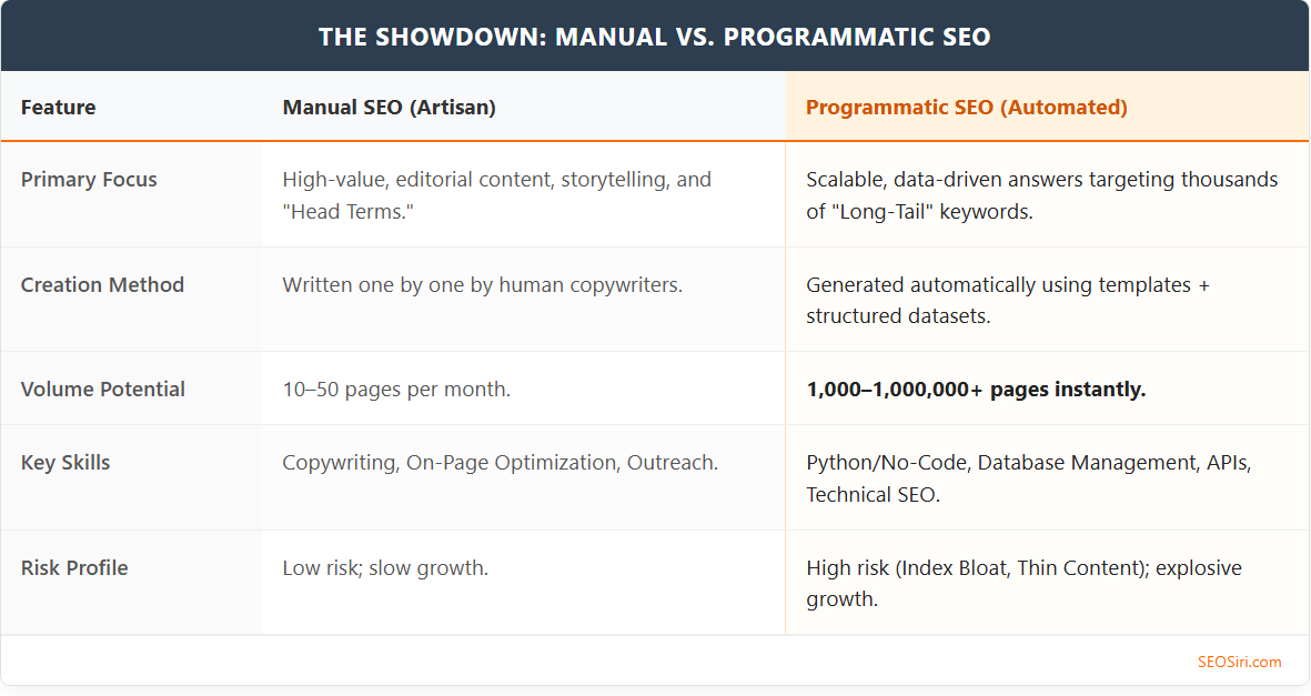 seofixup's tweet image. Automate your content. Scale your rankings. 💥

Learn how Programmatic SEO helps you create thousands of SEO-friendly pages using templates + structured data.

🔍 Read: Programmatic SEO Guide
seosiri.com/2025/11/progra… 

#SEO #pSEO #ProgrammaticSEO #LongTail #Growth #Automation