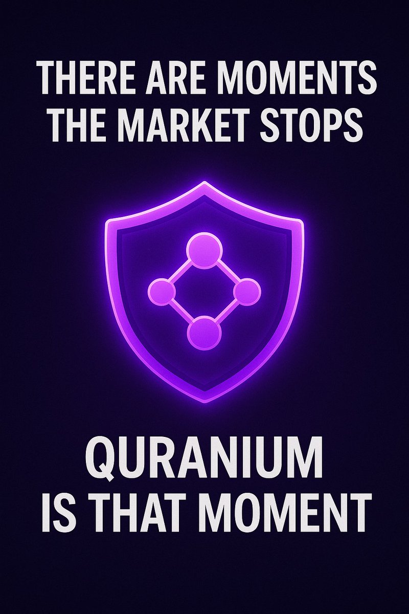 Nu_ellaaa's tweet photo. Quantum computing is advancing faster than most blockchains can keep up but @quranium_org is already building for the world beyond that point.

Quranium is creating a post-quantum Layer 1 engineered to safeguard the next generation of digital assets, enterprises, and global infrastructure.

➤ Built with quantum-resistant cryptography
➤ Structured for enterprise-level performance
➤ Supported by 150+ ecosystem partners
➤ Designed to secure the future of Web3

As quantum power grows, any chain without true security will fade.

@quranium_org is laying the groundwork for a crypto ecosystem that remains solid, secure, and unstoppable.