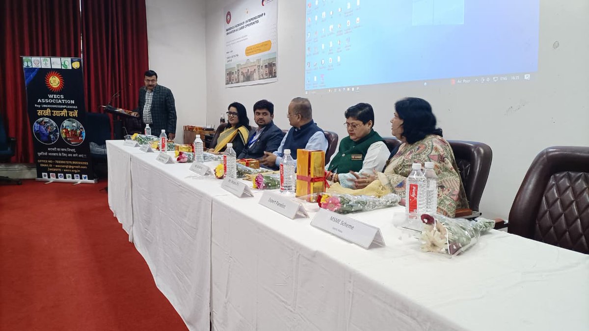 wecspatna's tweet image. Welcome to Wecs Association.
Contact- 7033967379
mail id- wecsorg1@gmail.com
Website- wecs.org.in
&quot;Glimpse of Yuva Udyami Bane Program&quot; held on 21st Nov.2025 at BIT Mesra,Patna.
