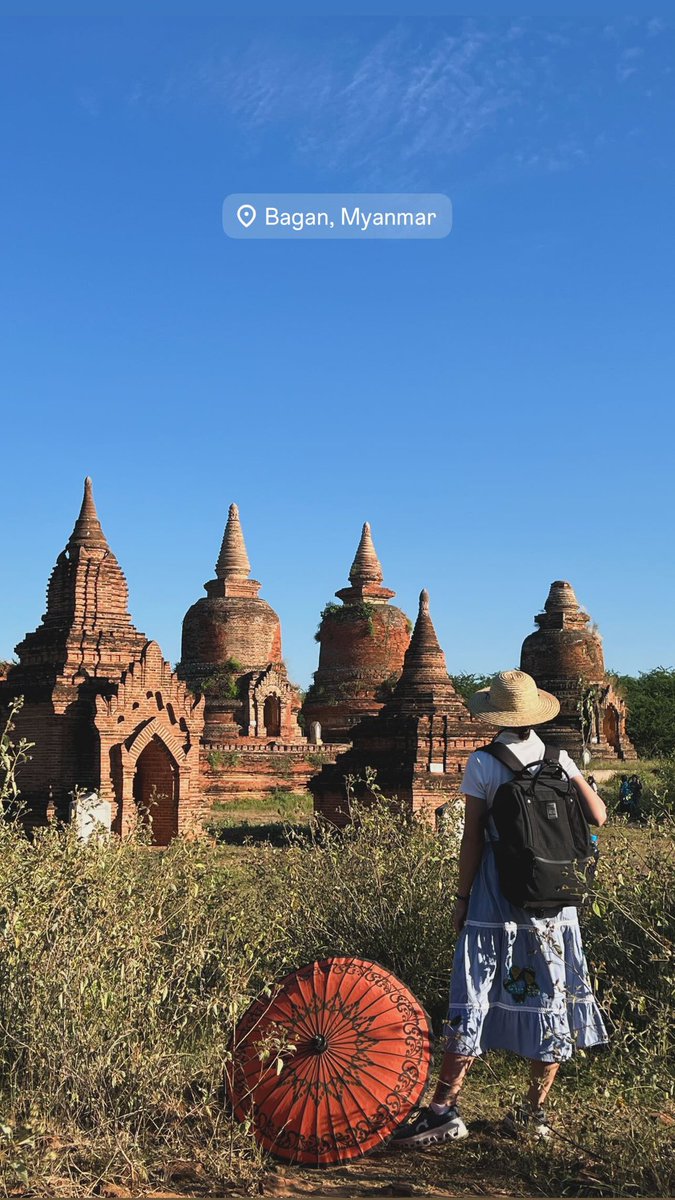 #JodiStaMaria IG Story Update❤️

Ms. Jodi Sta. Maria exploring the enchanting temples and serene beauty of Bagan, Myanmar. 🇲🇲✨