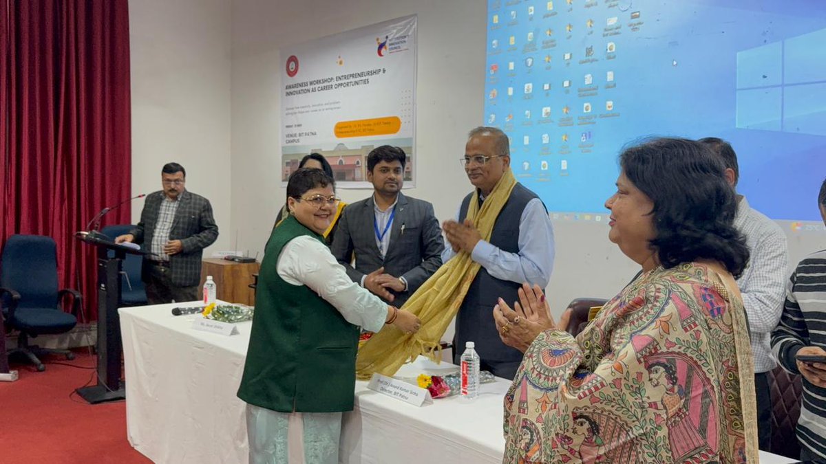 wecspatna's tweet image. Welcome to Wecs Association.
Contact- 7033967379
mail id- wecsorg1@gmail.com
Website- wecs.org.in
&quot;Glimpse of Yuva Udyami Bane Program&quot; held on 21st Nov.2025 at BIT Mesra,Patna.