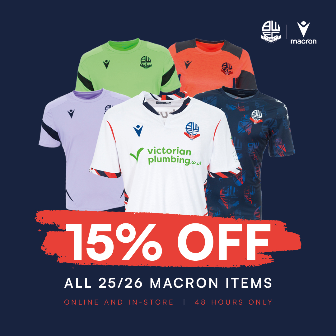 Bolton Wanderers Retail Store tweet media
