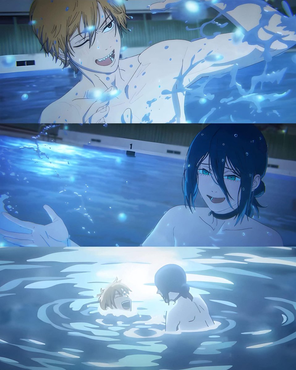 The pool scene in the movie was masterful and so romantic definitely one of my favorite scenes and it's partly because of the lightening it's so beautiful.