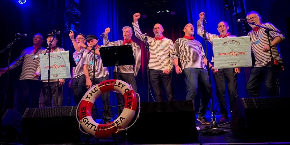 Hop onboard and join the lively sing-along with THE MOTLEY CREW SEA SHANTYMEN at St Mary's Church, Southend on SATURDAY 25th APRIL 2026. Show starts at 1.30pm. For tickets, go to weloveconcerts.com or call the Box Office on 01256 416384. #entertainment #livemusic #concert