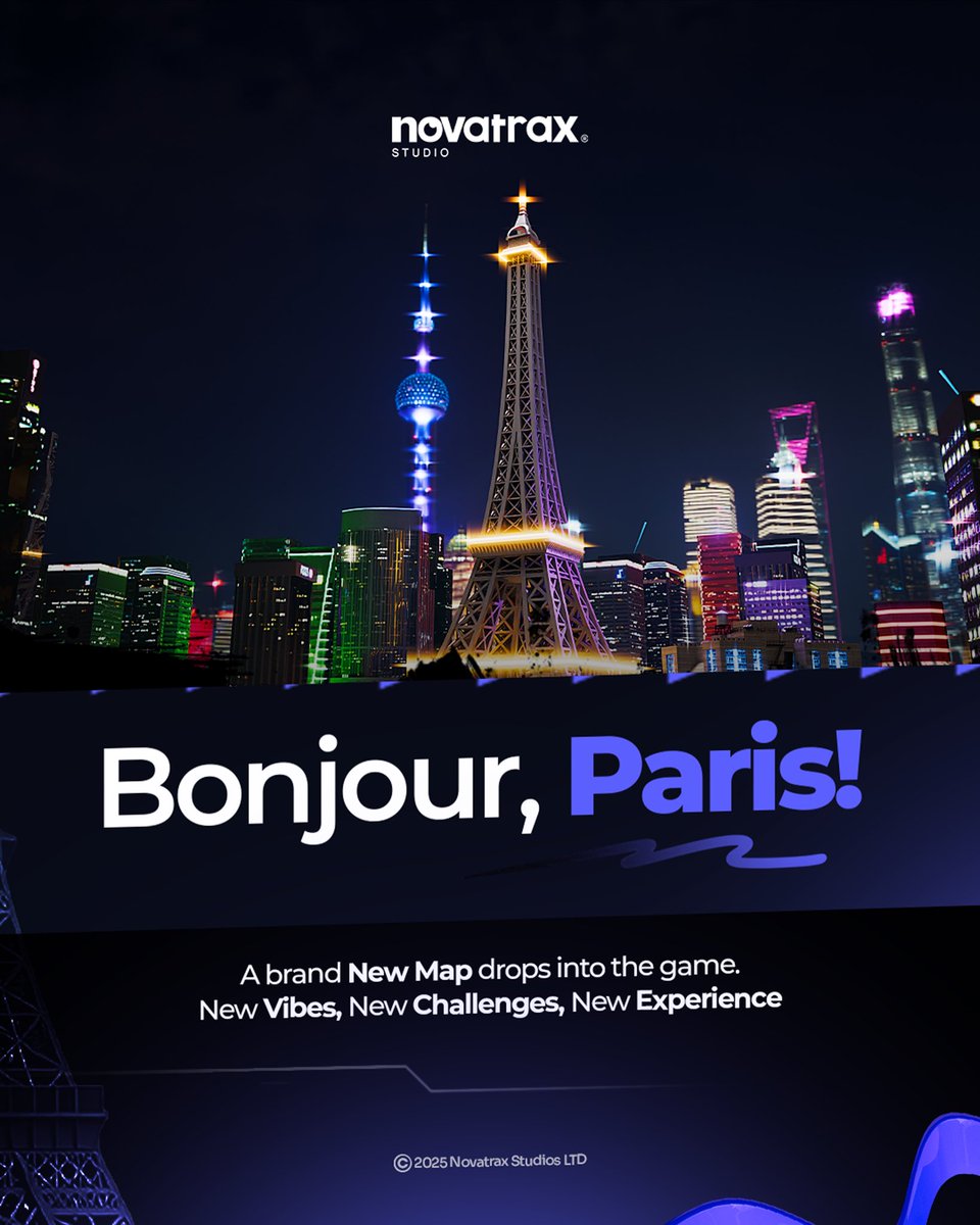 Bonjour, Paris. 🇫🇷✨
The City of Light just got brighter.
We’re not just building games.
We’re building Experience powered by fun and culture