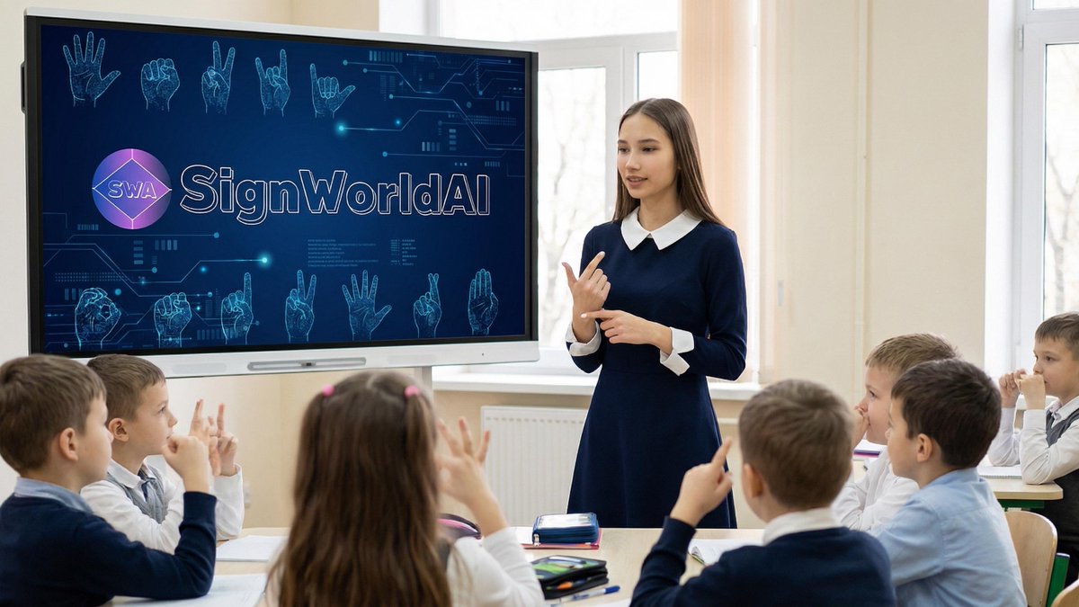 SignWorldAI's tweet image. We strive to make the world a better place and to show that modern technology can be used for the real benefit of humanity, not just for entertainment. 
Thank you to everyone who follows us and supported us by subscribing to our Twitter. 🩵

#AI #Flux #SignLanguage #ASL #DePIN