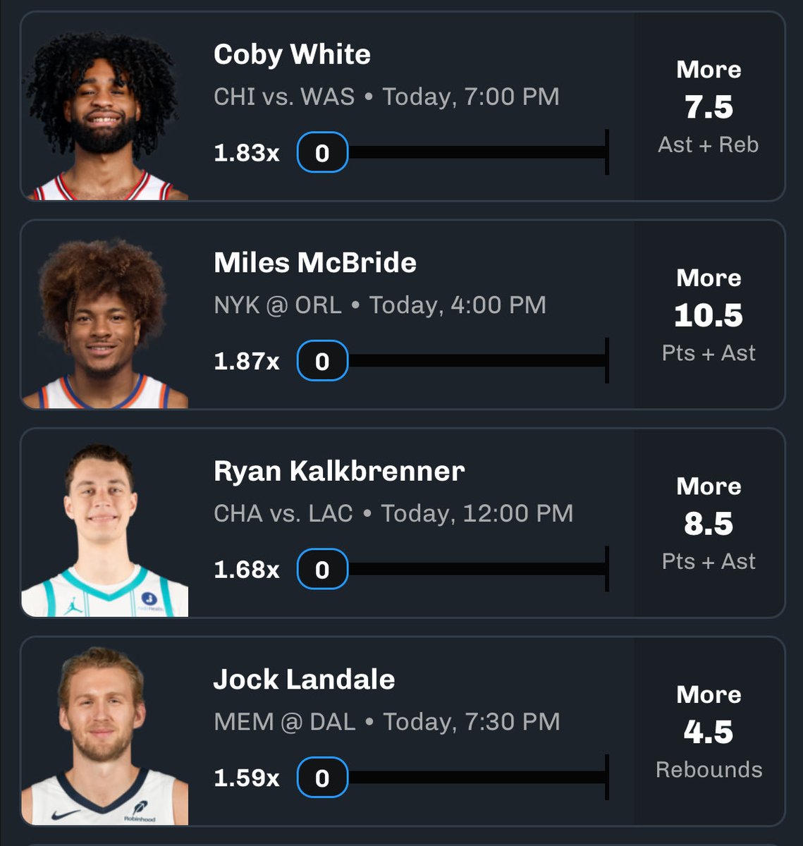 MxtabsOfficial's tweet image. NBA plays for tomorrow I like! A nice Underdogs 3 picker and I also have a lotto plays slip where I took one player/ plays from each game 🙌🫡🤝 #nba #chalkboardHQ #underdogs #underdognba