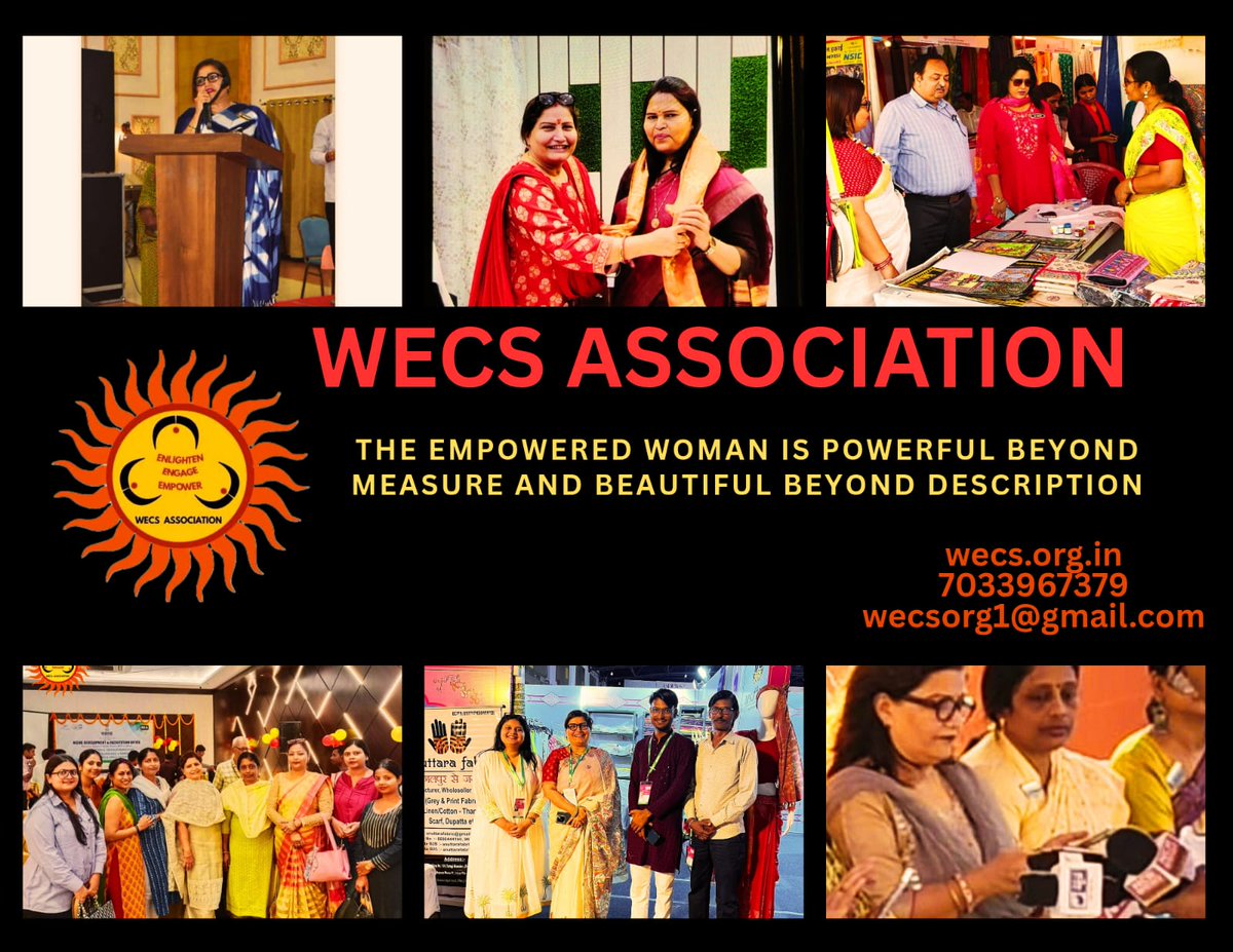 wecspatna's tweet image. Welcome to Wecs Association.
Contact- 7033967379
mail id- wecsorg1@gmail.com
Website- wecs.org.in