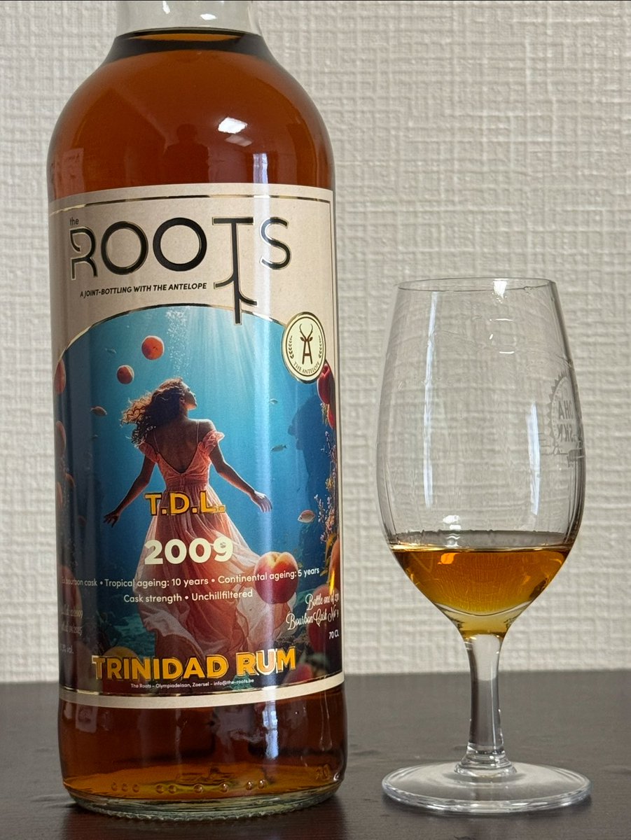 トリニダードラム T.D.L 2009-2025 14年 61.3% ラムらしく美味しいラム