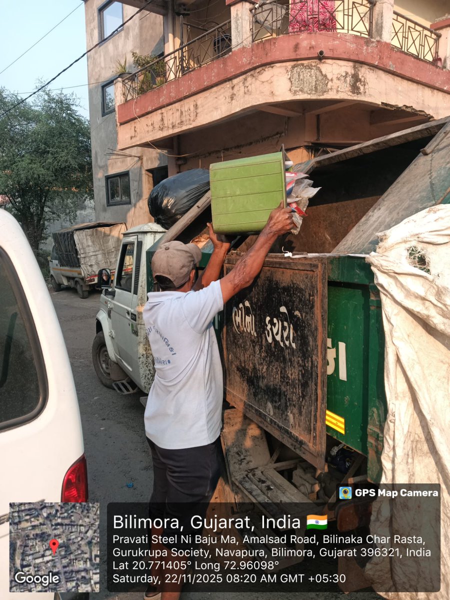 બીલીમોરા નગરપાલિકા દ્વારા તારીખ. 22-11-2025 ના રોજ "સ્વચ્છતા અભિયાન" અંતર્ગત GVP,જાહેર શૌચાલય ની સફાઈ તેમજ સૂકા અને ભીના કચરા ના વર્ગીકરણ બાબતે શહેર ના લોકો ને માર્ગદર્શન આપવામાં આવ્યું. 

<a href="/Collectornavsa1/">Collectornavsari</a>
<a href="/rcm_surat/">RCM Surat</a>
<a href="/CMOGuj/">CMO Gujarat</a>
<a href="/sbmugujarat/">Swachh Bharat Mission Urban - Gujarat</a>