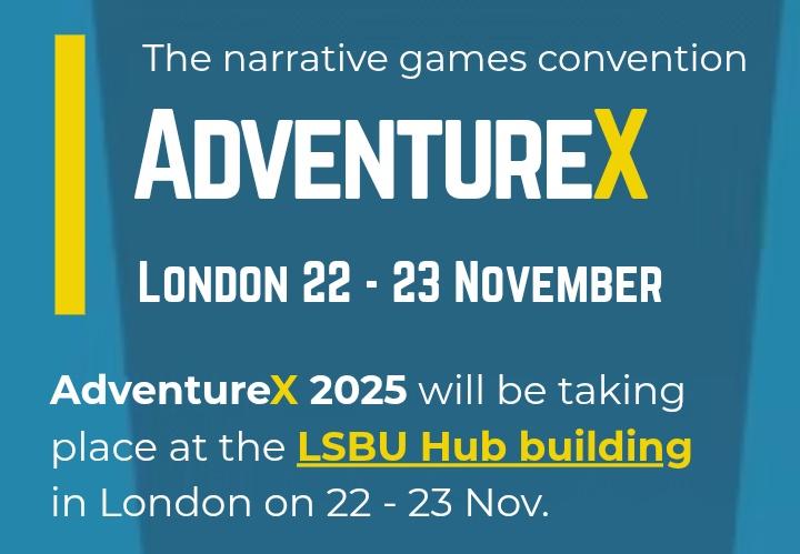 Nuestro querido <a href="/pordeciralgo/">Agustín Raluy</a> estará en Londres en #AdventureX2025. Por si no sabéis qué aspecto tiene: cara de buena persona, seguramente vaya en manga corta, y da abrazos (si te conoce). <a href="/AdvXConf/">AdventureX</a>