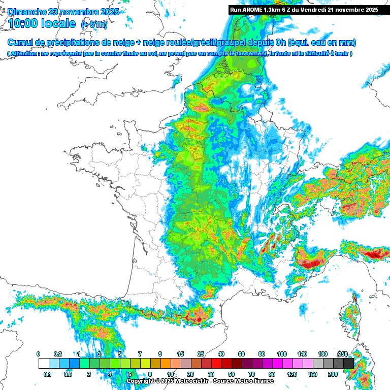 AROME 6z J+2 #neige
