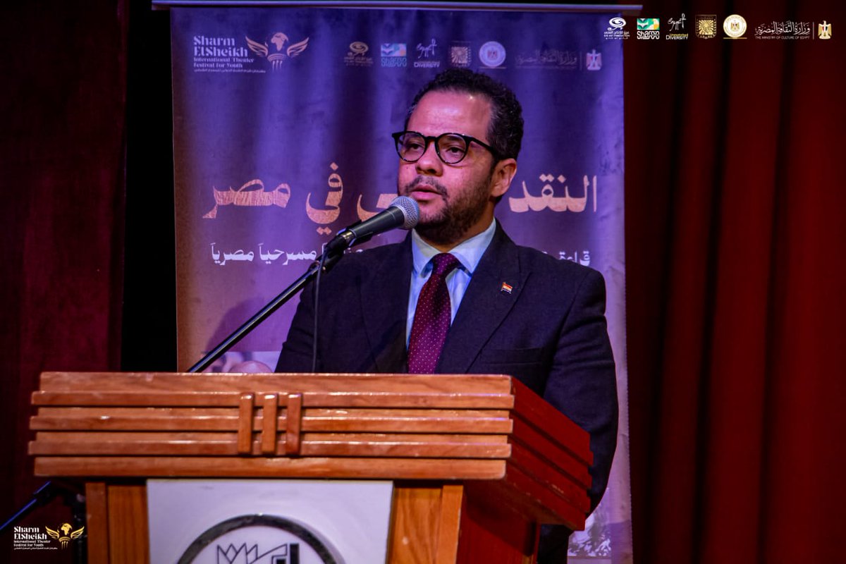 SitfYeg's tweet photo. SITFY Honors Critics and Documents Their Experiences at an Extensive Symposium at the Higher Institute of Theatrical Arts

If you want to full article check the link below 👇

https://t.co/hGPb7gNUAf https://t.co/ypzYwnNFD4