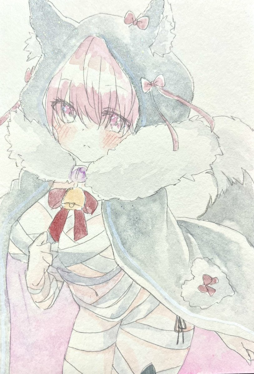 fujimato_illust's tweet image. 4.花騎士、シクラメン（ハロウィン）