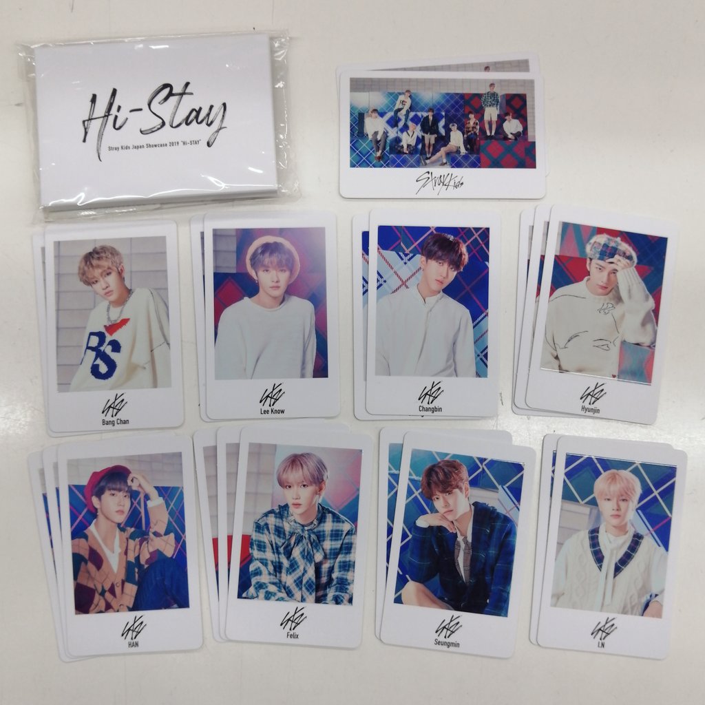 straykids フォトカードセット Hi-Stay StrayKids StrayKids StrayKids JAPAN Showcase 2019 “Hi-STAY”フォト