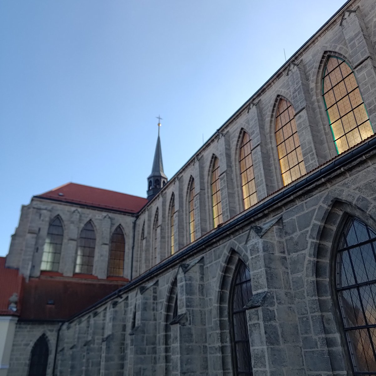 KratkyPetr's tweet image. Když odejdou mniši, nastává klášterní dysfunkce. Santiniho barokní gotika zůstává..