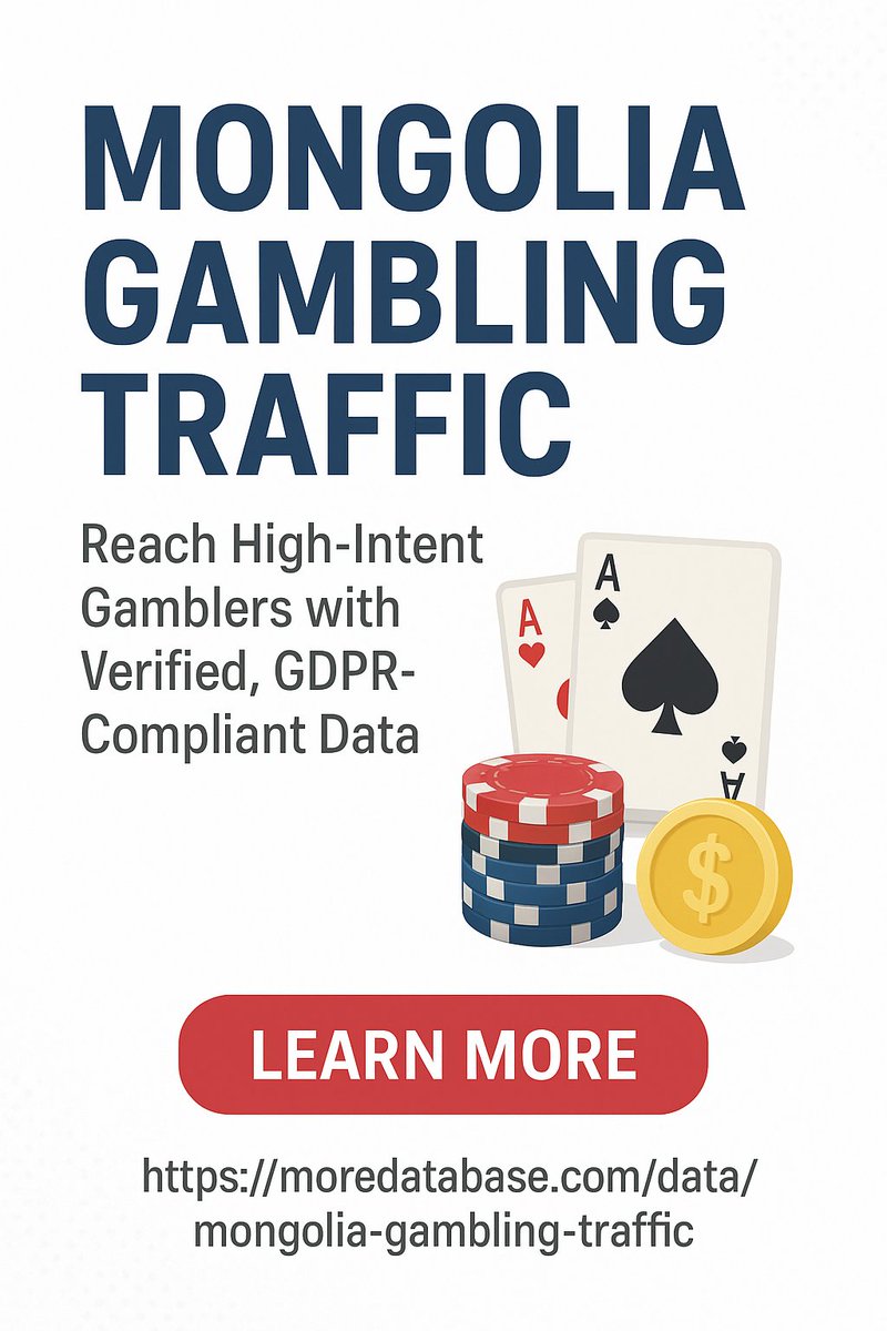 moredatabase's tweet photo. Targeting the Mongolian gambling market? π
Get the edge you need with our latest "Mongolia Gambling Traffic" dataset.π²π
Check it out now: π π https://t.co/6Jda60Lf6A
#GamblingTraffic #Mongolia #iGaming #DataScience #Marketing #MoreDatabase https://t.co/mODMRUWbAG